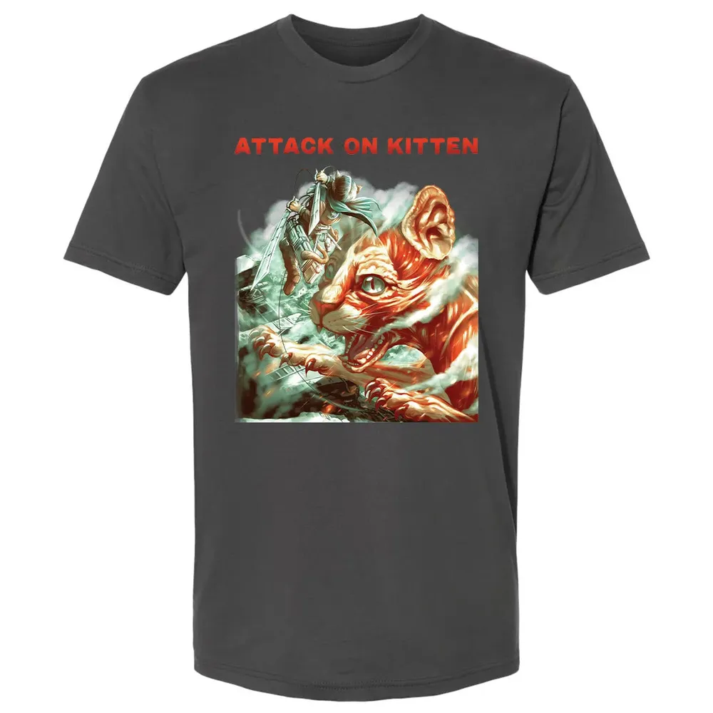 Attatck On Kitten Premium Unisex T-shirt - 8