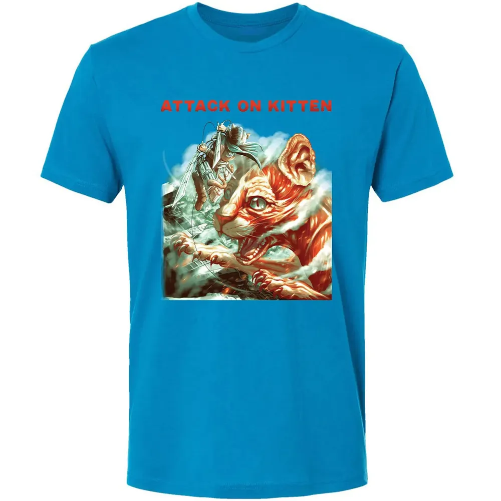 Attatck On Kitten Premium Unisex T-shirt - 15