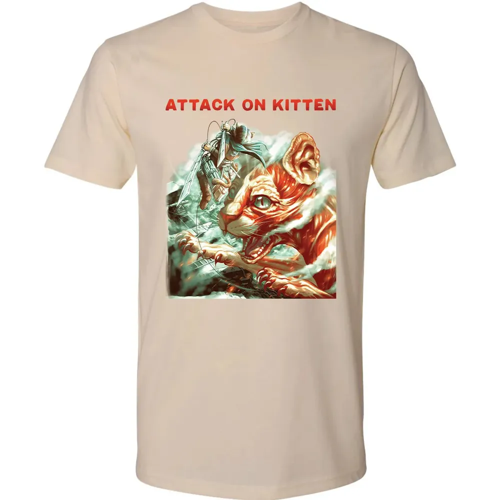 Attatck On Kitten Premium Unisex T-shirt - 13