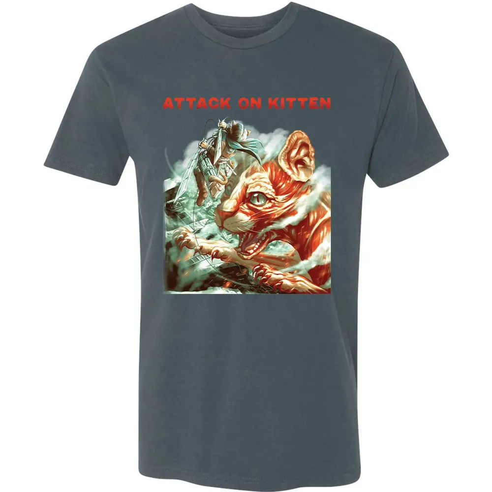 Attatck On Kitten Premium Unisex T-shirt - 14