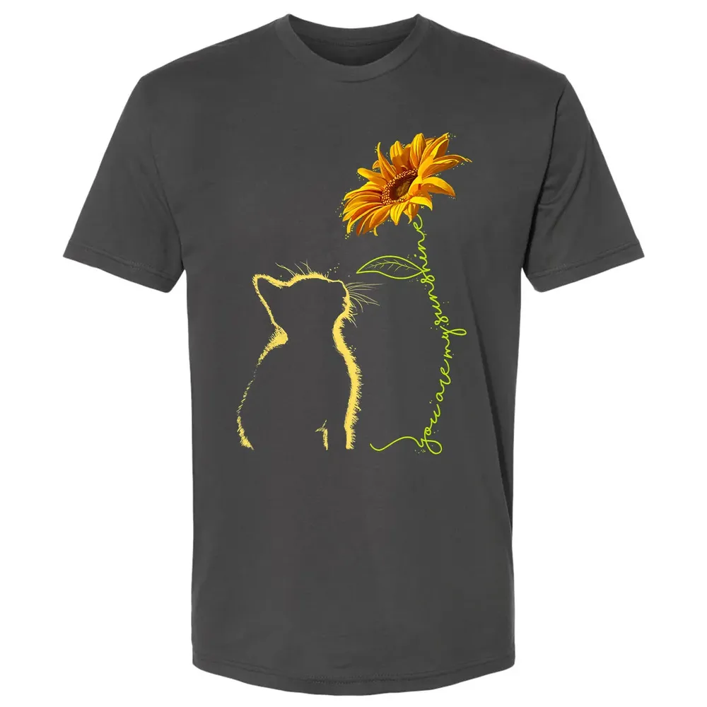 Cat You Are My Sunshine  Cats   Gifts Premium Unisex T-shirt - 8
