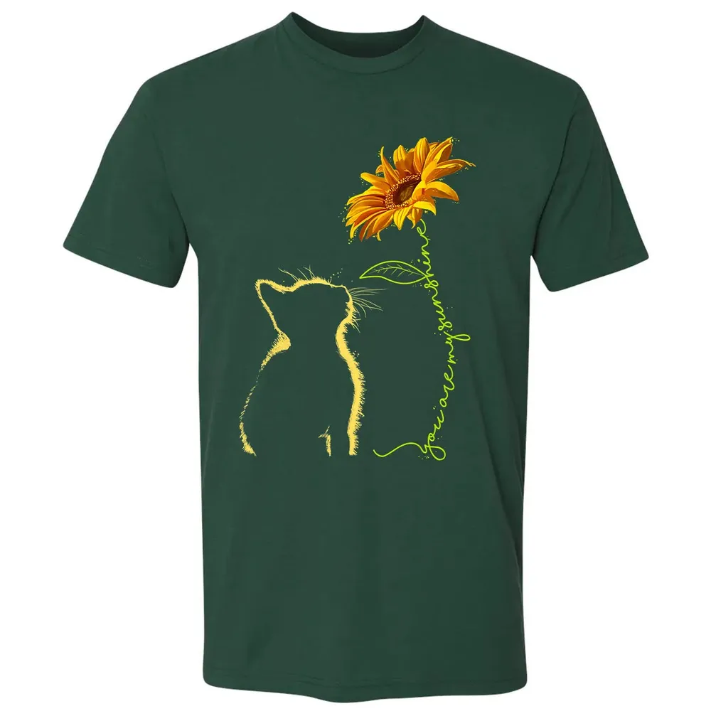 Cat You Are My Sunshine  Cats   Gifts Premium Unisex T-shirt - 12