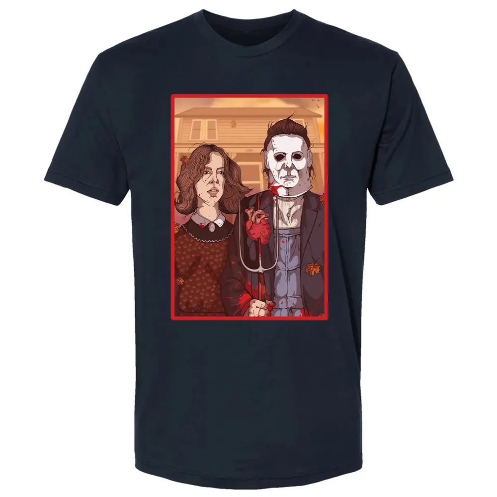 Haddonfield Gothic Premium Unisex T-shirt - 2