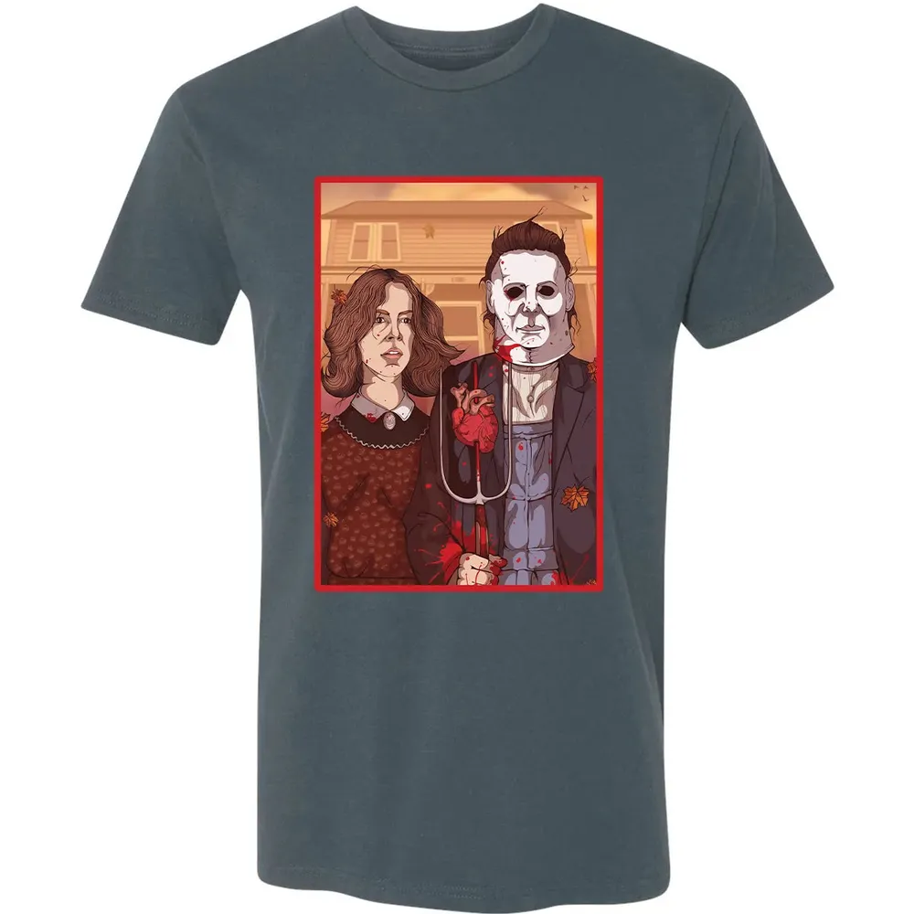 Haddonfield Gothic Premium Unisex T-shirt - 14