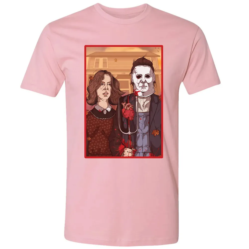 Haddonfield Gothic Premium Unisex T-shirt - 3