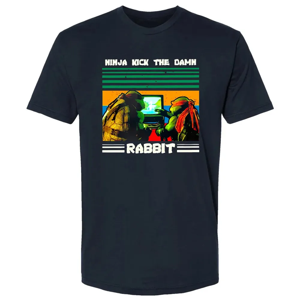 Ninja Kick The Rabbit Premium Unisex T-shirt - 2