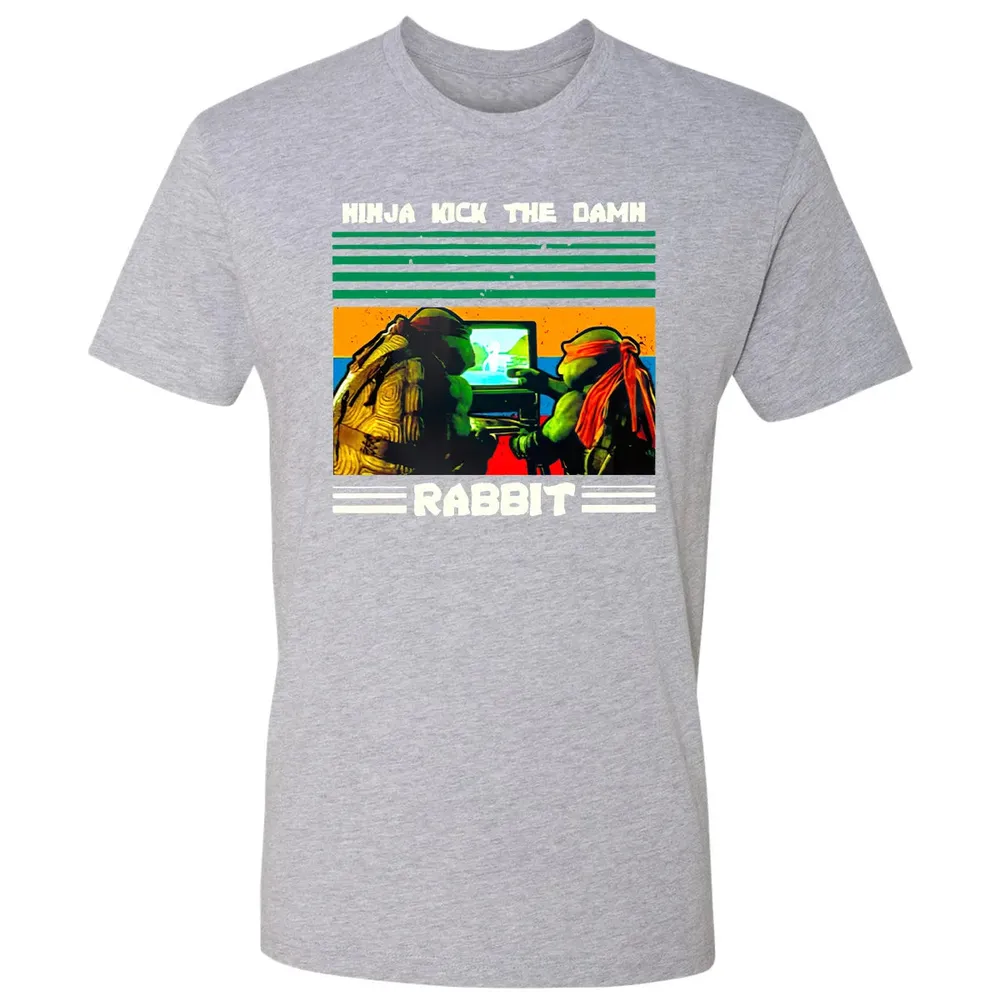 Ninja Kick The Rabbit Premium Unisex T-shirt - 9