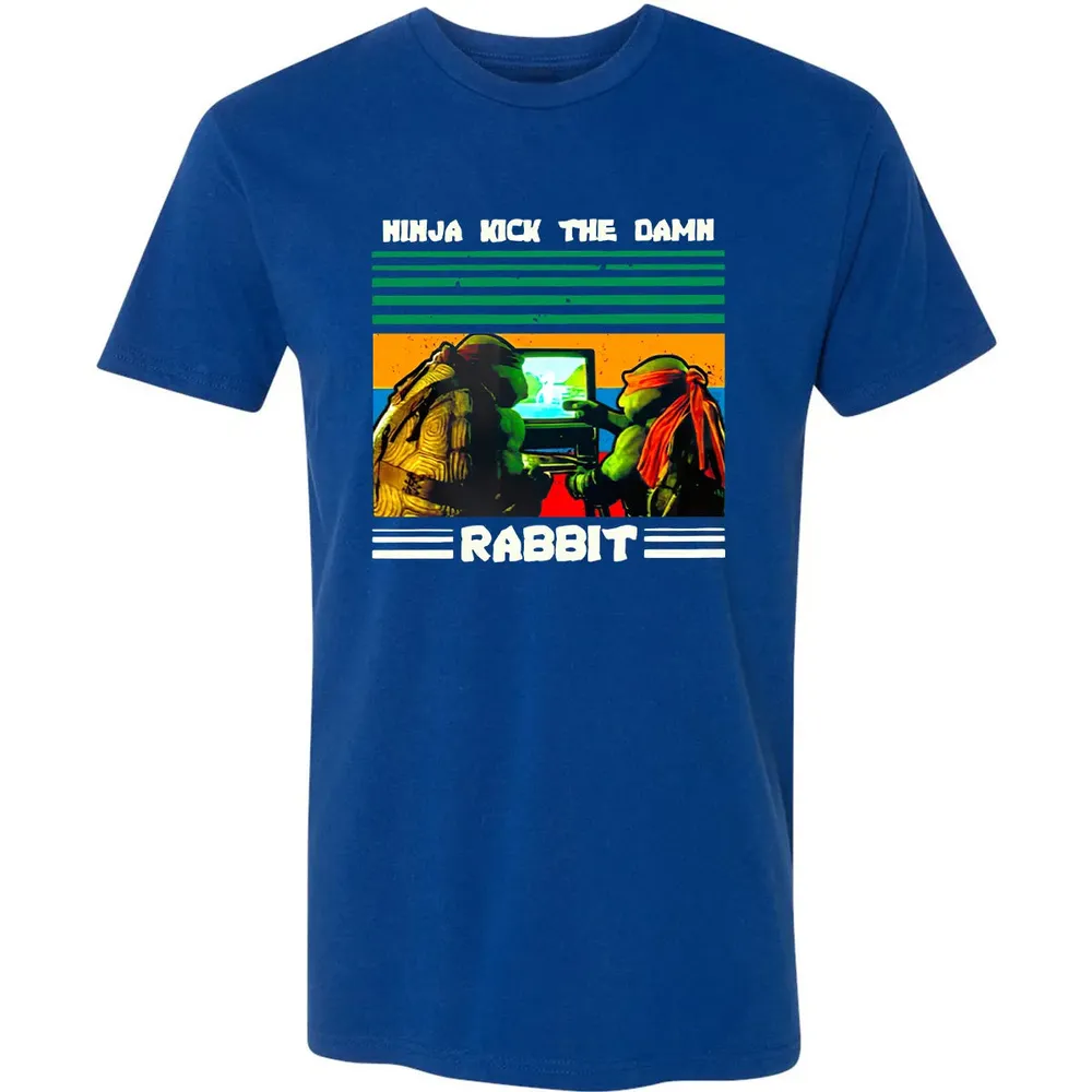 Ninja Kick The Rabbit Premium Unisex T-shirt - 10