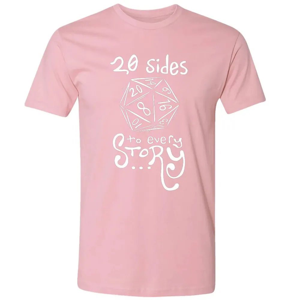 20 Sides to Every Story Premium Unisex T-shirt - 3