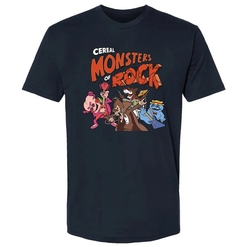 Cereal Monsters Of Rock Premium Unisex T-shirt - 2