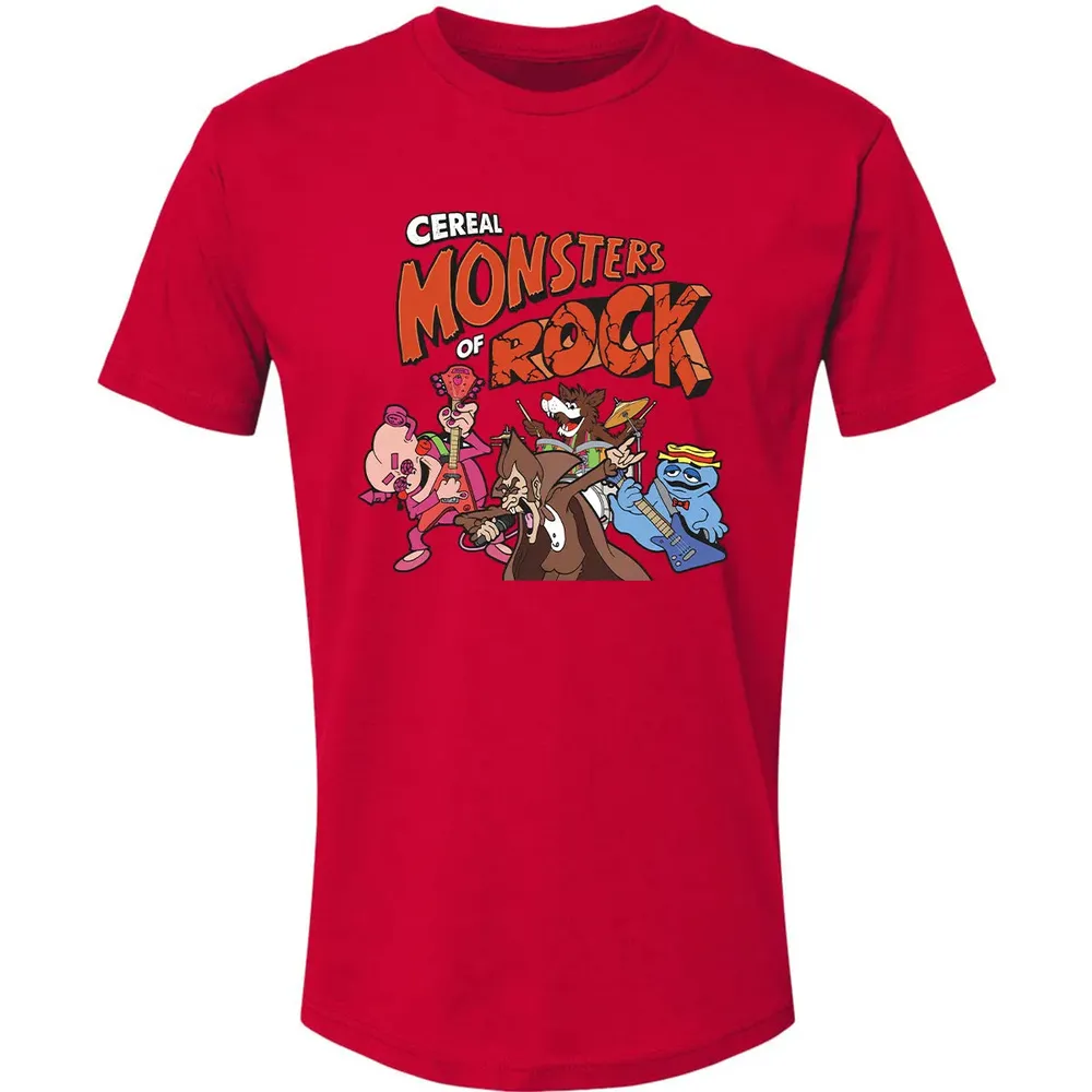 Cereal Monsters Of Rock Premium Unisex T-shirt - 6