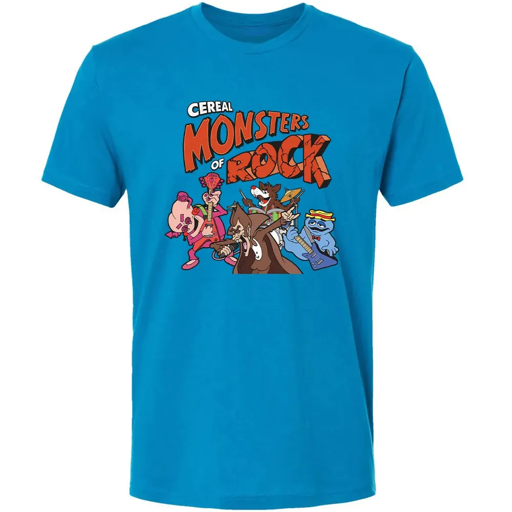Cereal Monsters Of Rock Premium Unisex T-shirt - 15