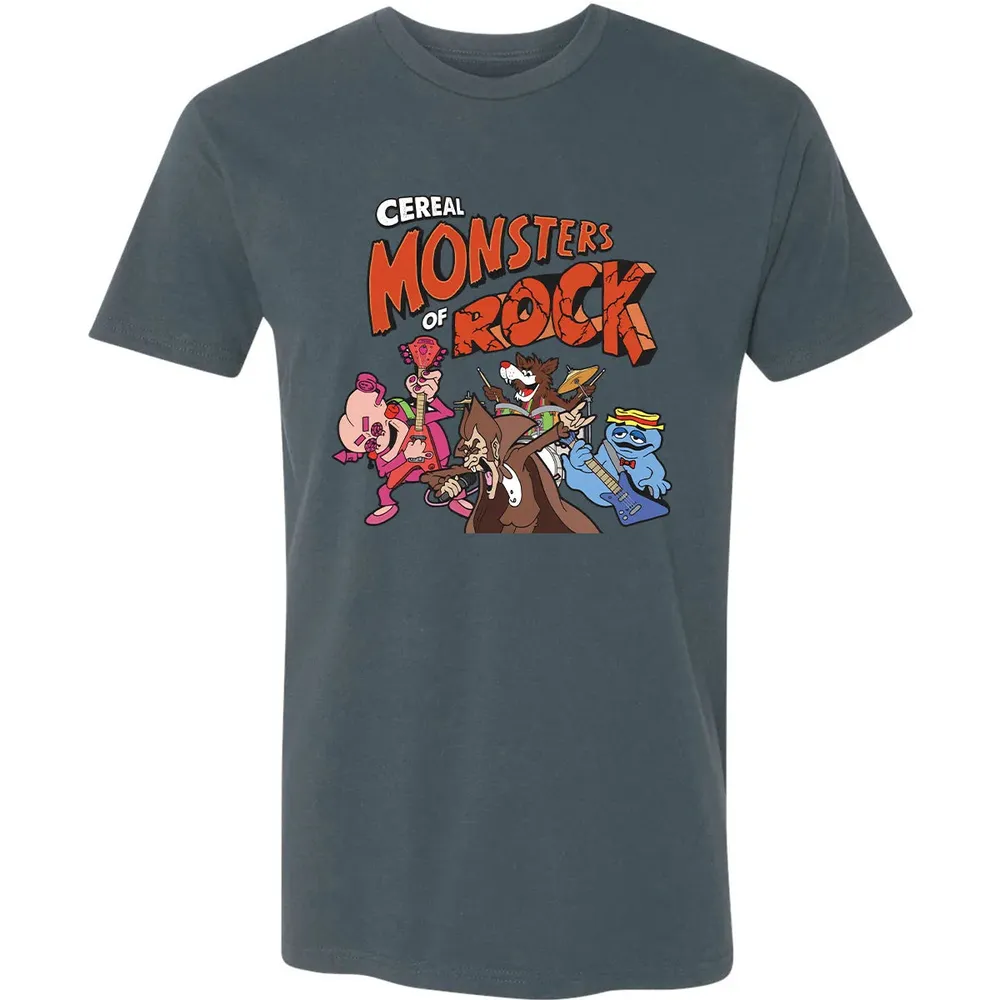 Cereal Monsters Of Rock Premium Unisex T-shirt - 14