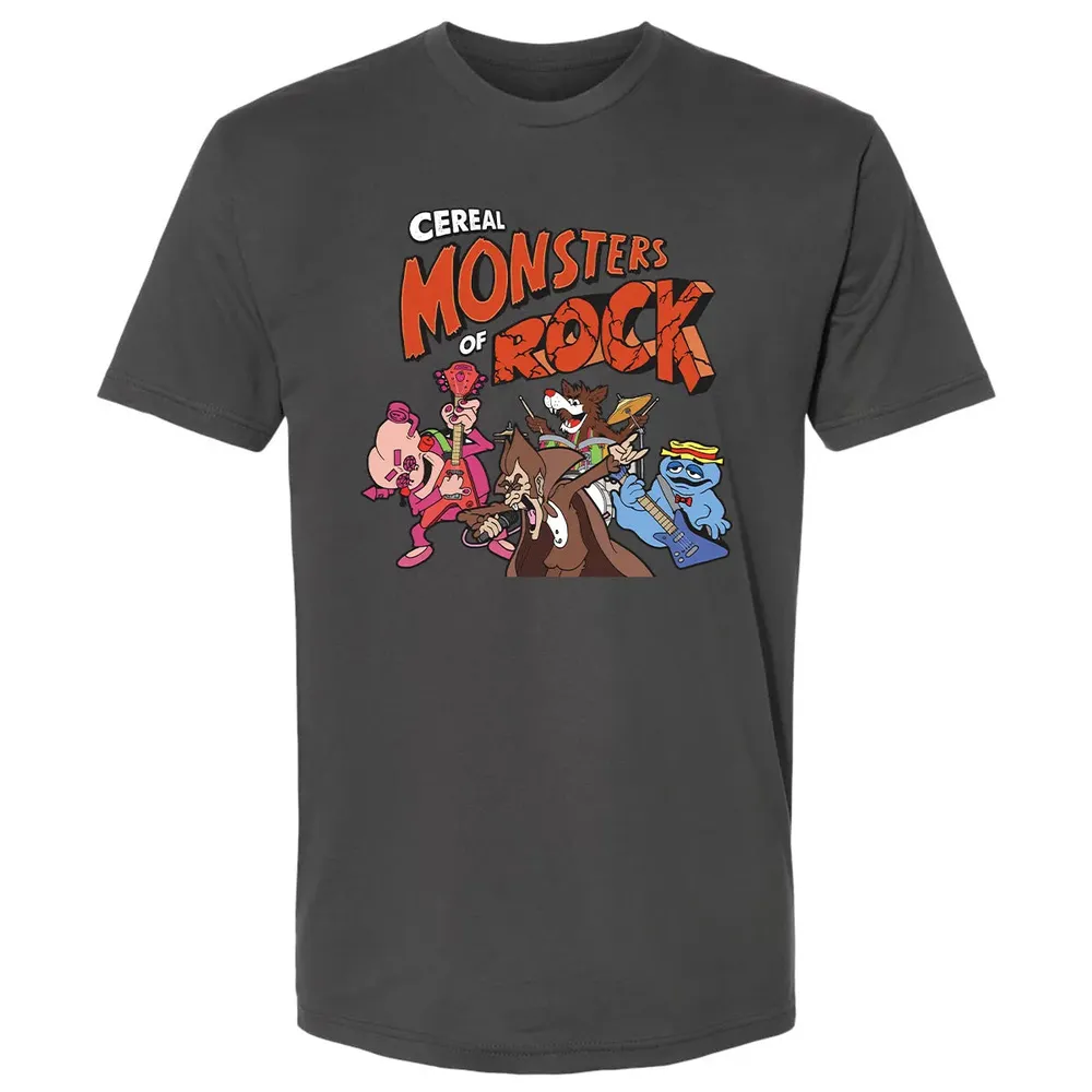 Cereal Monsters Of Rock Premium Unisex T-shirt - 8