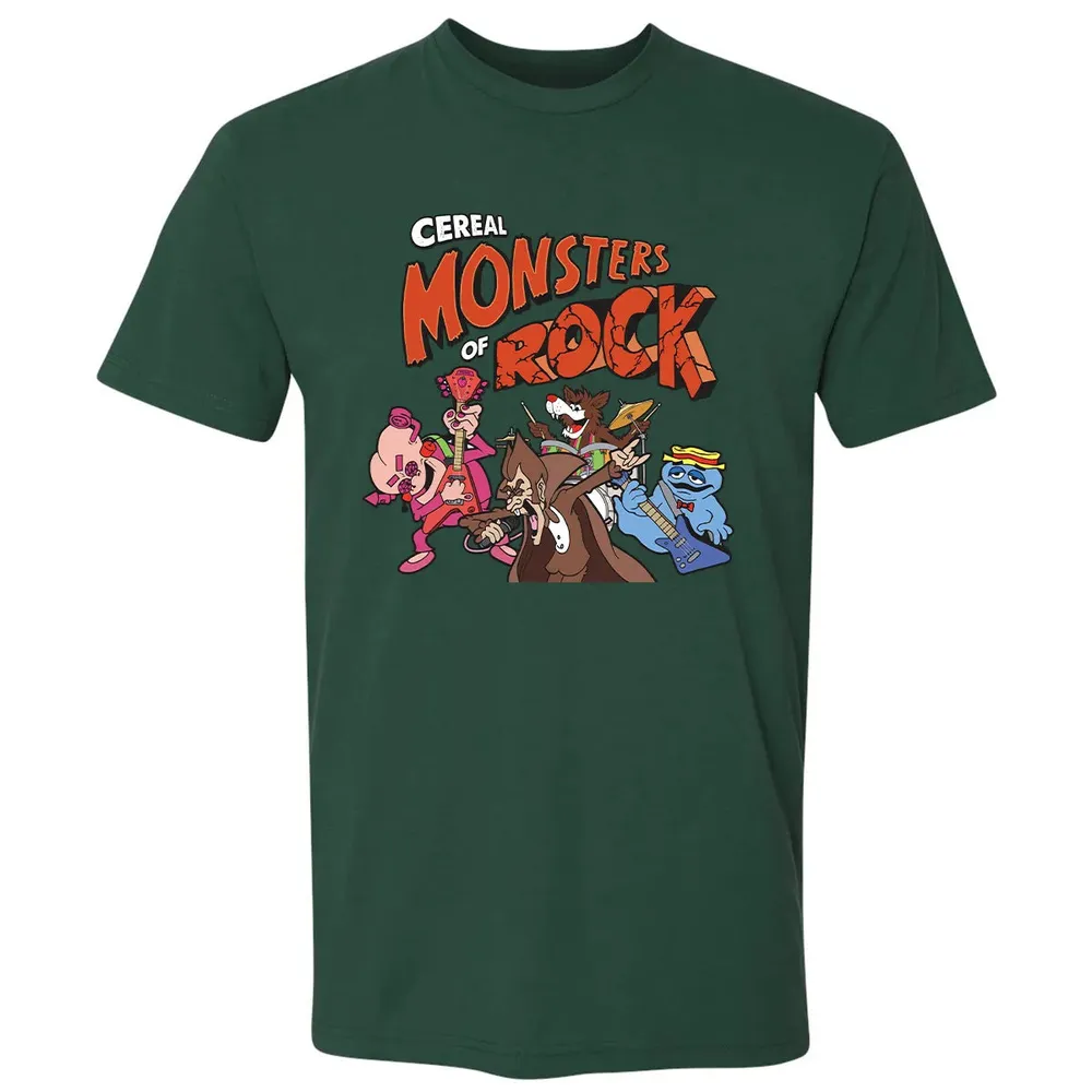 Cereal Monsters Of Rock Premium Unisex T-shirt - 12