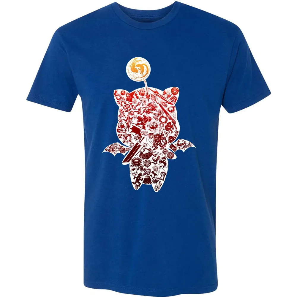 Fantasy Moogle verse Red Premium Unisex T-shirt - 10