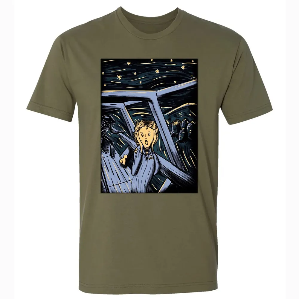 Space Scream Premium Unisex T-shirt - 5