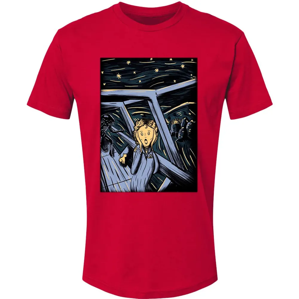 Space Scream Premium Unisex T-shirt - 6