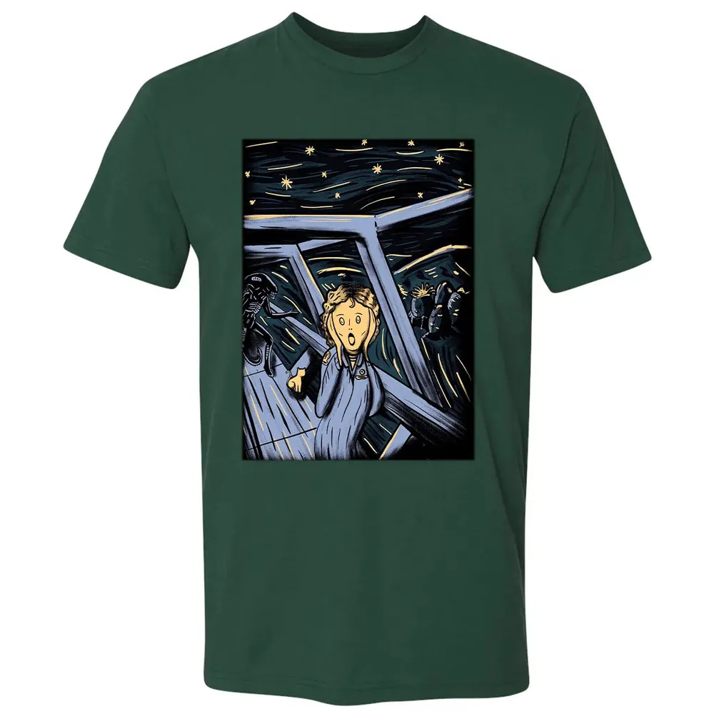 Space Scream Premium Unisex T-shirt - 12