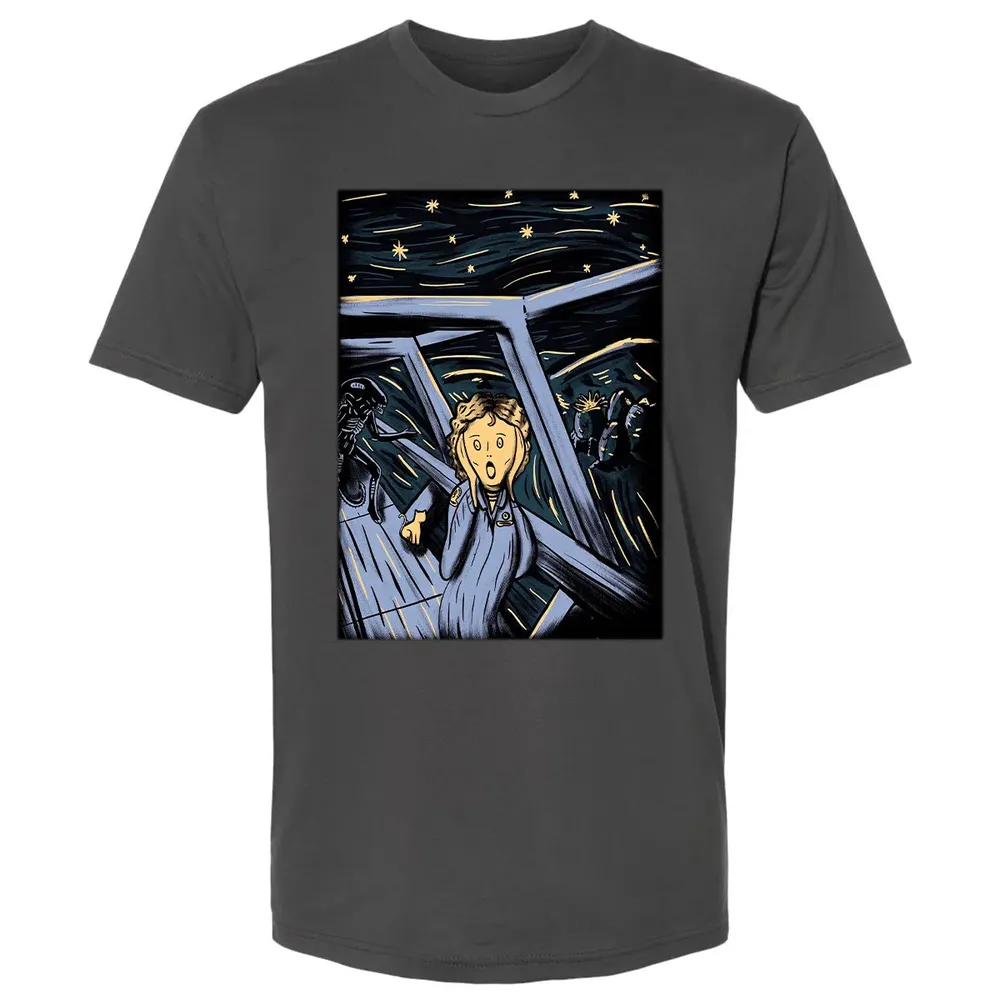 Space Scream Premium Unisex T-shirt - 8