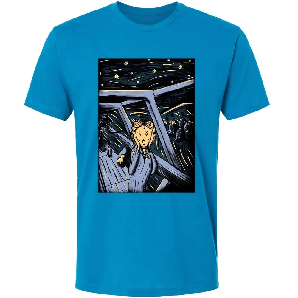 Space Scream Premium Unisex T-shirt - 15