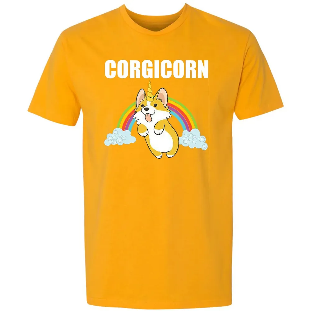 Cute Corgicorn   Funny Corgi Lover  Gift Premium Unisex T-shirt - 11