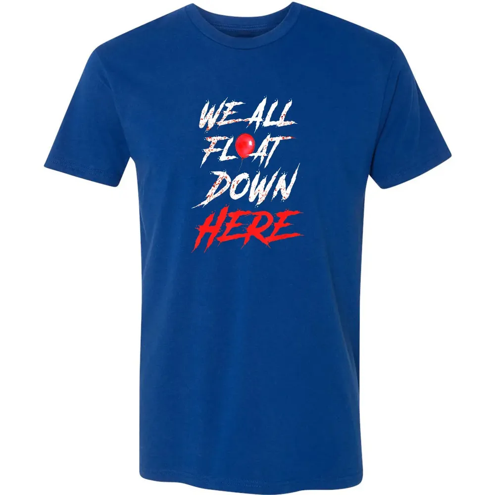 We All Float Down Here Bloody Red Balloon Horror Halloween Premium Unisex T-shirt - 10