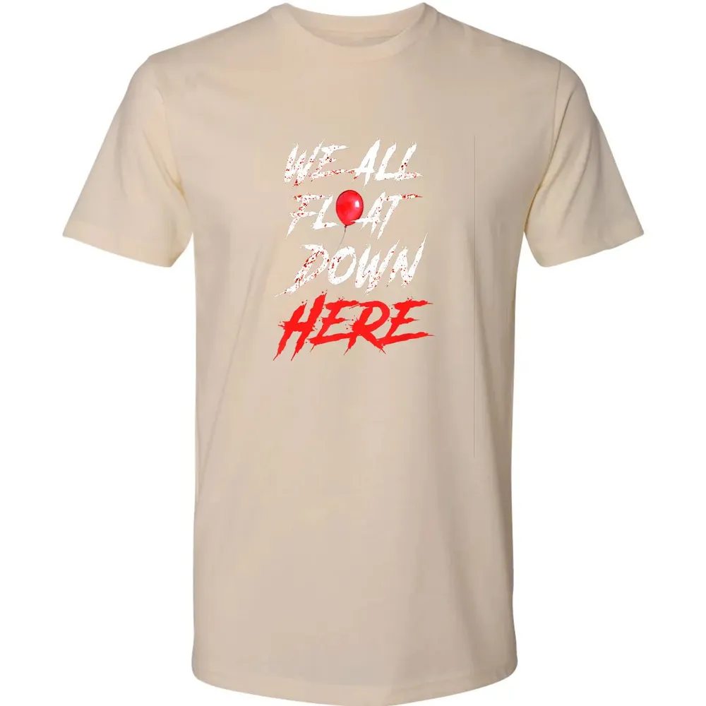 We All Float Down Here Bloody Red Balloon Horror Halloween Premium Unisex T-shirt - 13