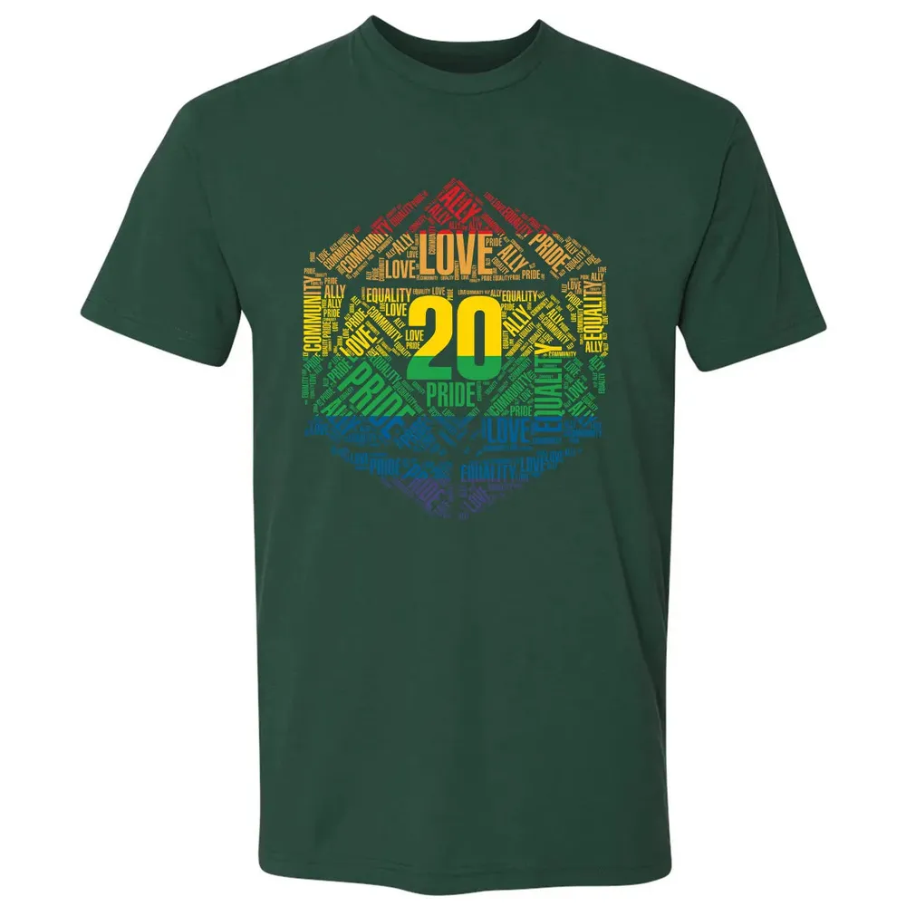 D20 Pride Premium Unisex T-shirt - 12