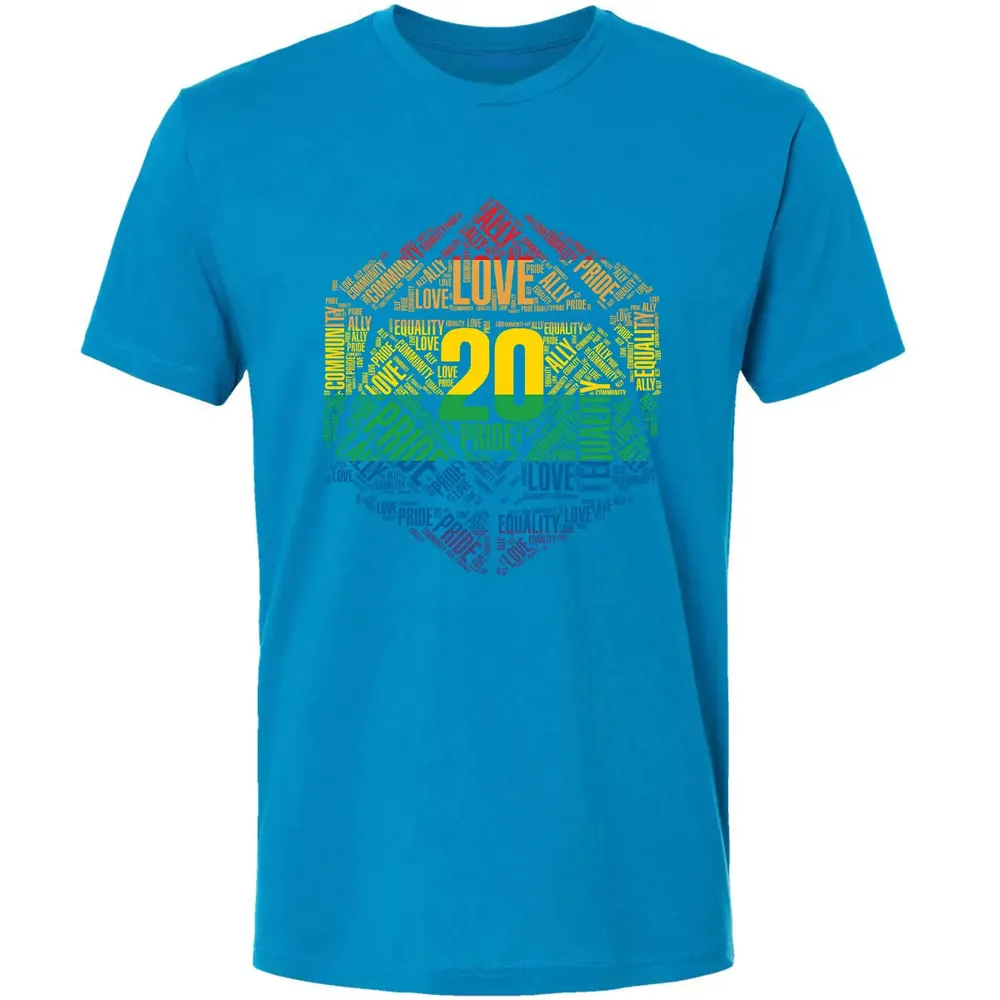 D20 Pride Premium Unisex T-shirt - 15