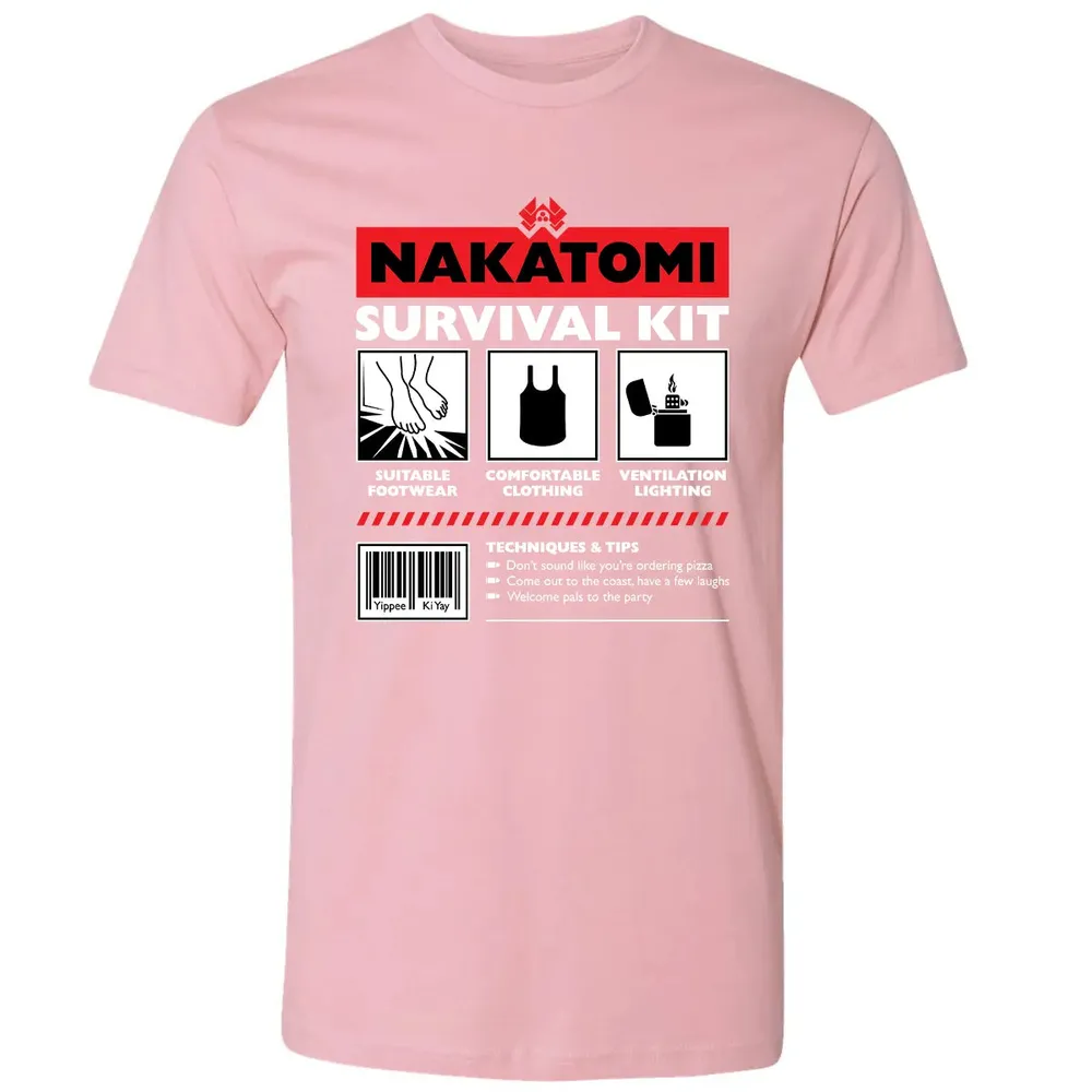 Nakatomi Survival Kit Premium Unisex T-shirt - 3