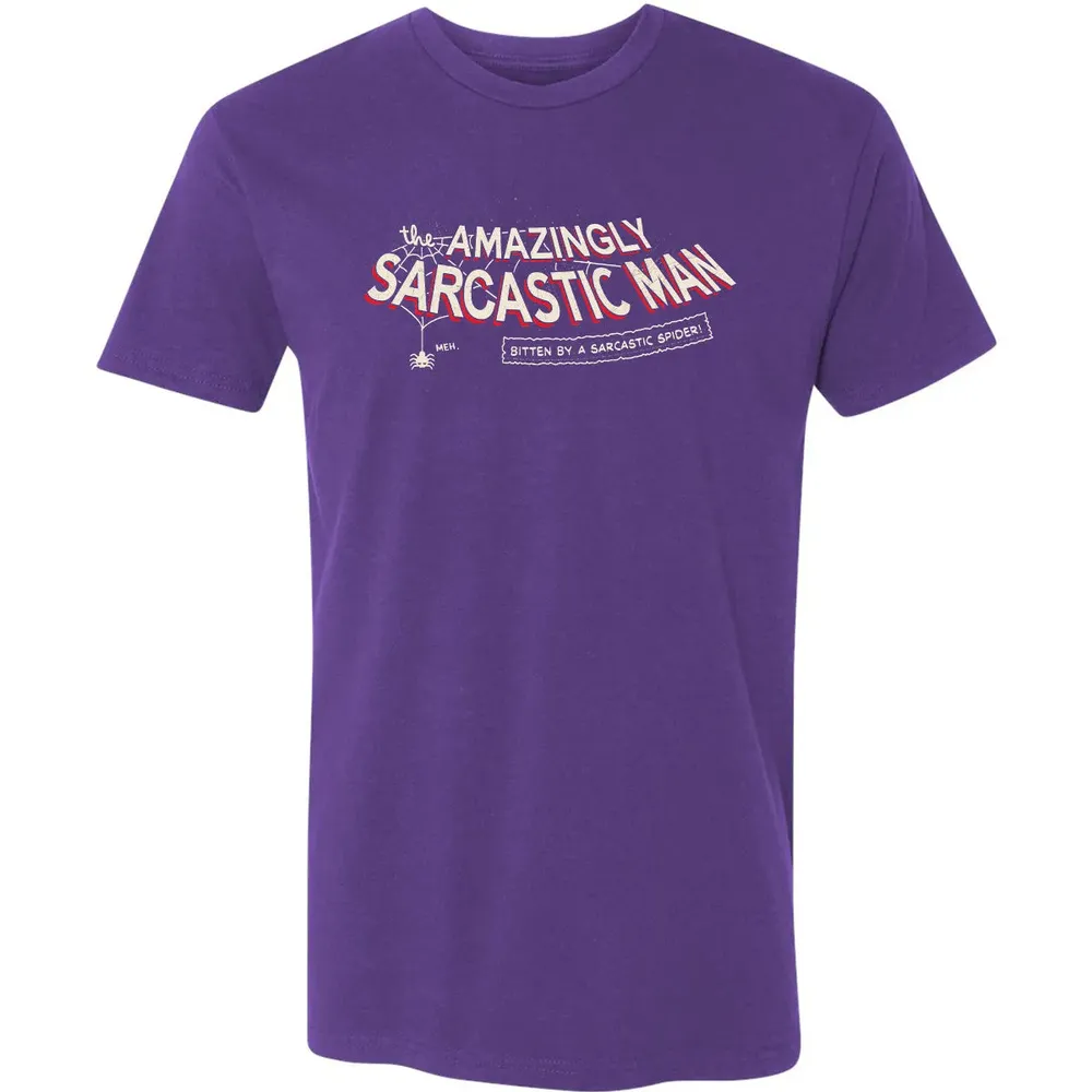 The Amazingly Sarcastic Man Premium Unisex T-shirt - 7