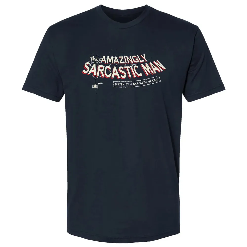 The Amazingly Sarcastic Man Premium Unisex T-shirt - 2