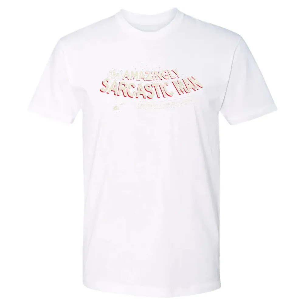 The Amazingly Sarcastic Man Premium Unisex T-shirt - 4