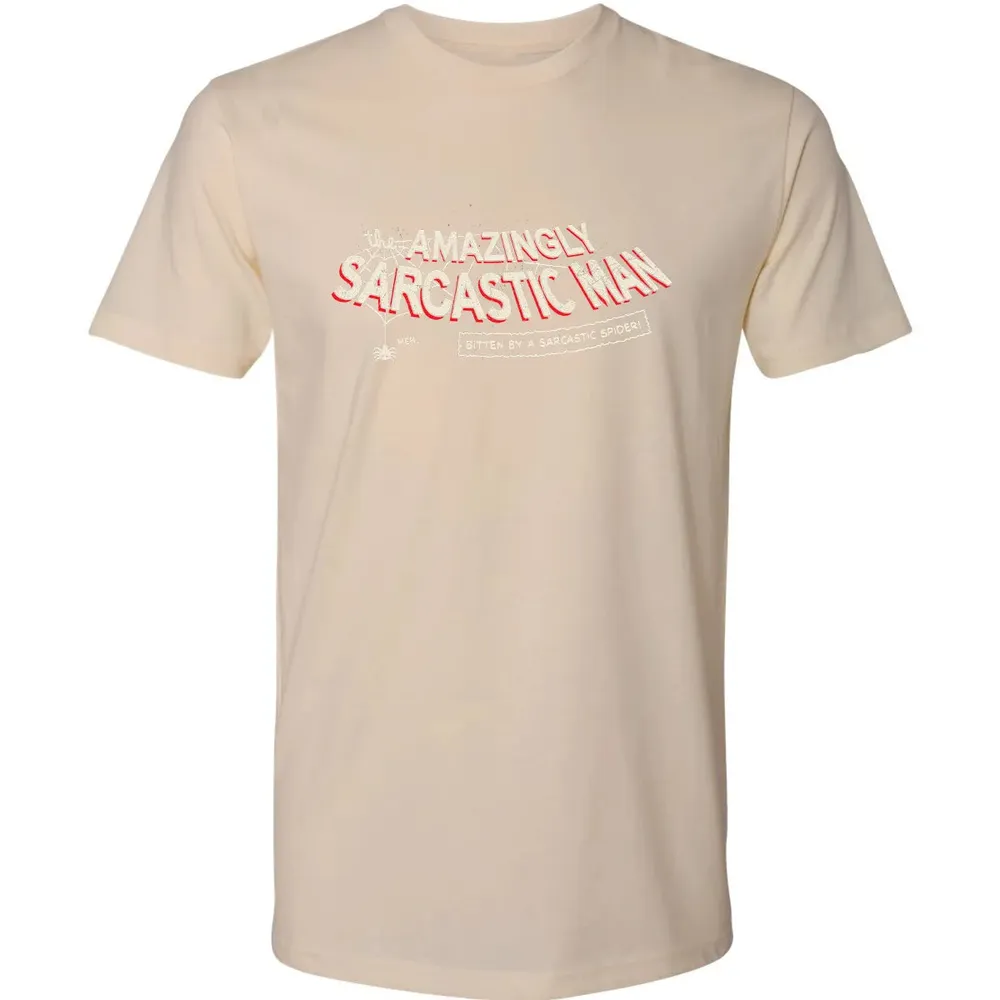 The Amazingly Sarcastic Man Premium Unisex T-shirt - 13