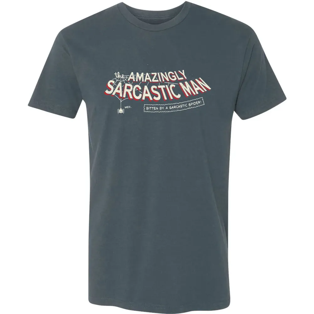 The Amazingly Sarcastic Man Premium Unisex T-shirt - 14