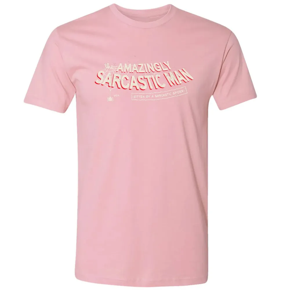 The Amazingly Sarcastic Man Premium Unisex T-shirt - 3