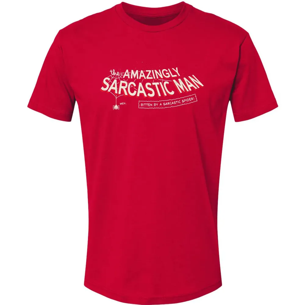 The Amazingly Sarcastic Man Premium Unisex T-shirt - 6