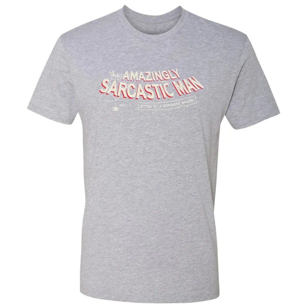 The Amazingly Sarcastic Man Premium Unisex T-shirt - 9