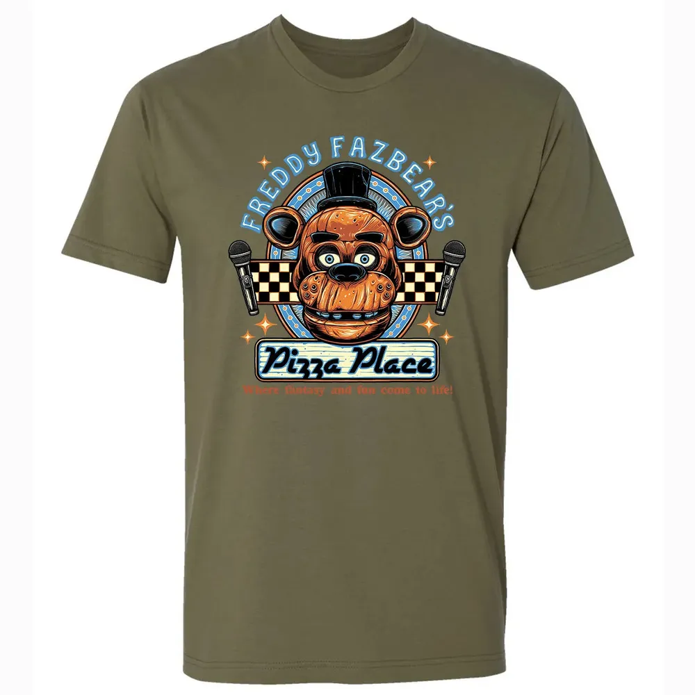 FF Pizza Place Premium Unisex T-shirt - 5