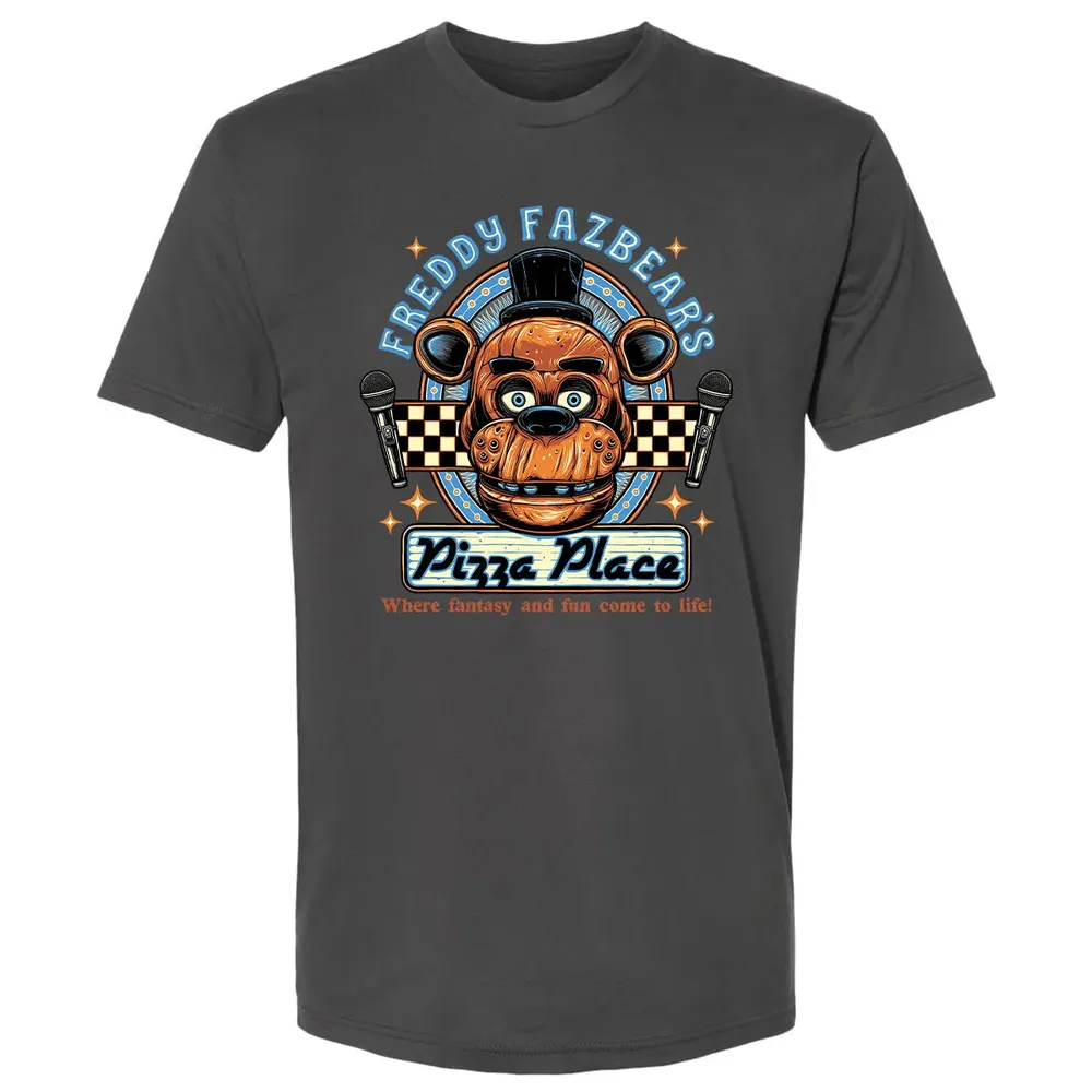 FF Pizza Place Premium Unisex T-shirt - 8