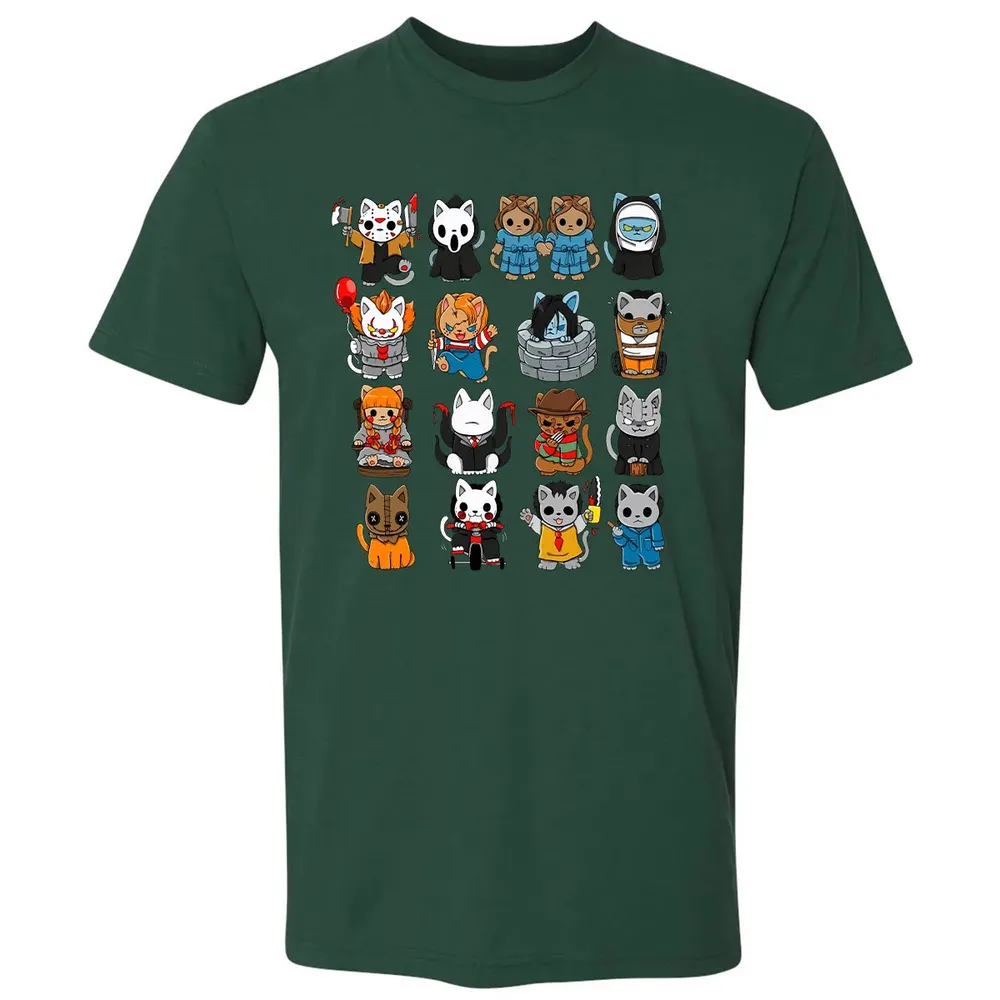 The Horror Cats Premium Unisex T-shirt - 12