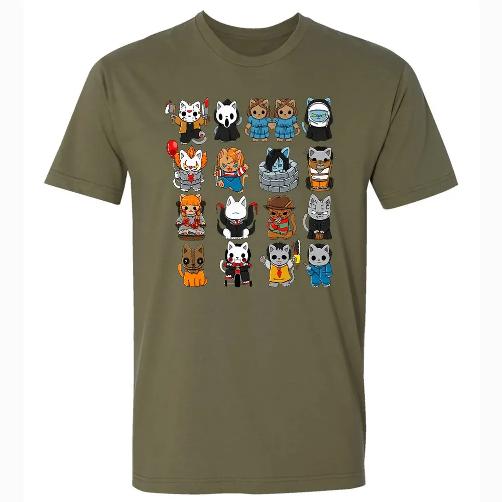 The Horror Cats Premium Unisex T-shirt - 5
