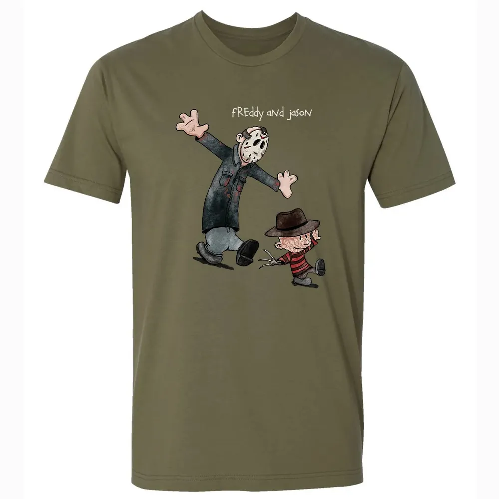 Freddy And Jason Premium Unisex T-shirt - 5