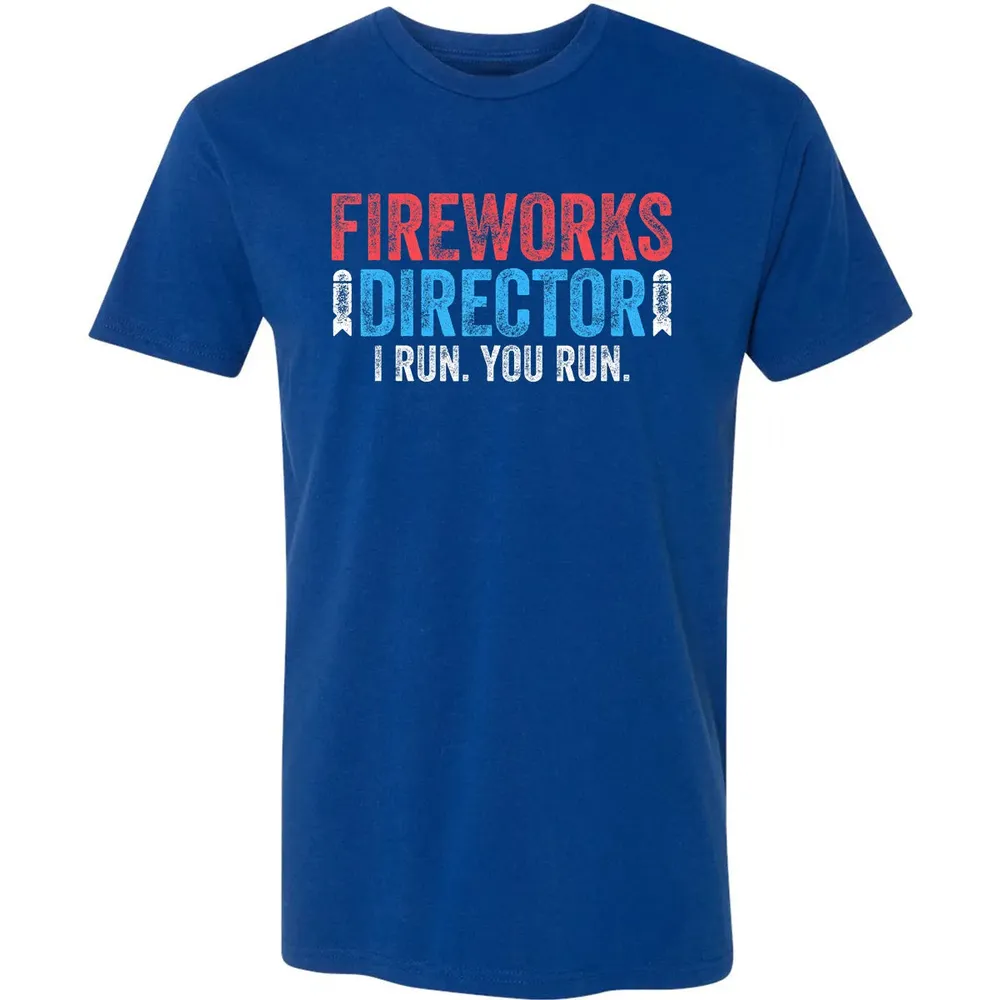 Fireworks Director  4th of July Gif Premium Unisex T-shirt - 10