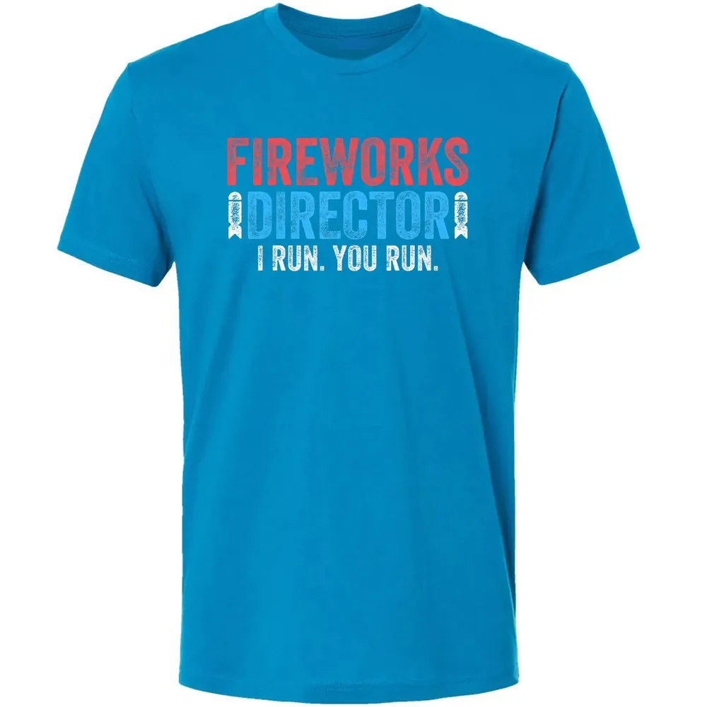 Fireworks Director  4th of July Gif Premium Unisex T-shirt - 15