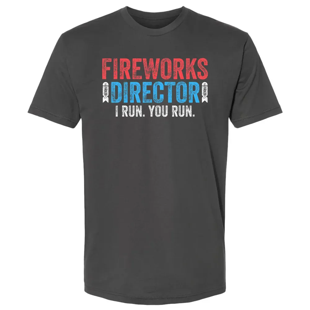 Fireworks Director  4th of July Gif Premium Unisex T-shirt - 8
