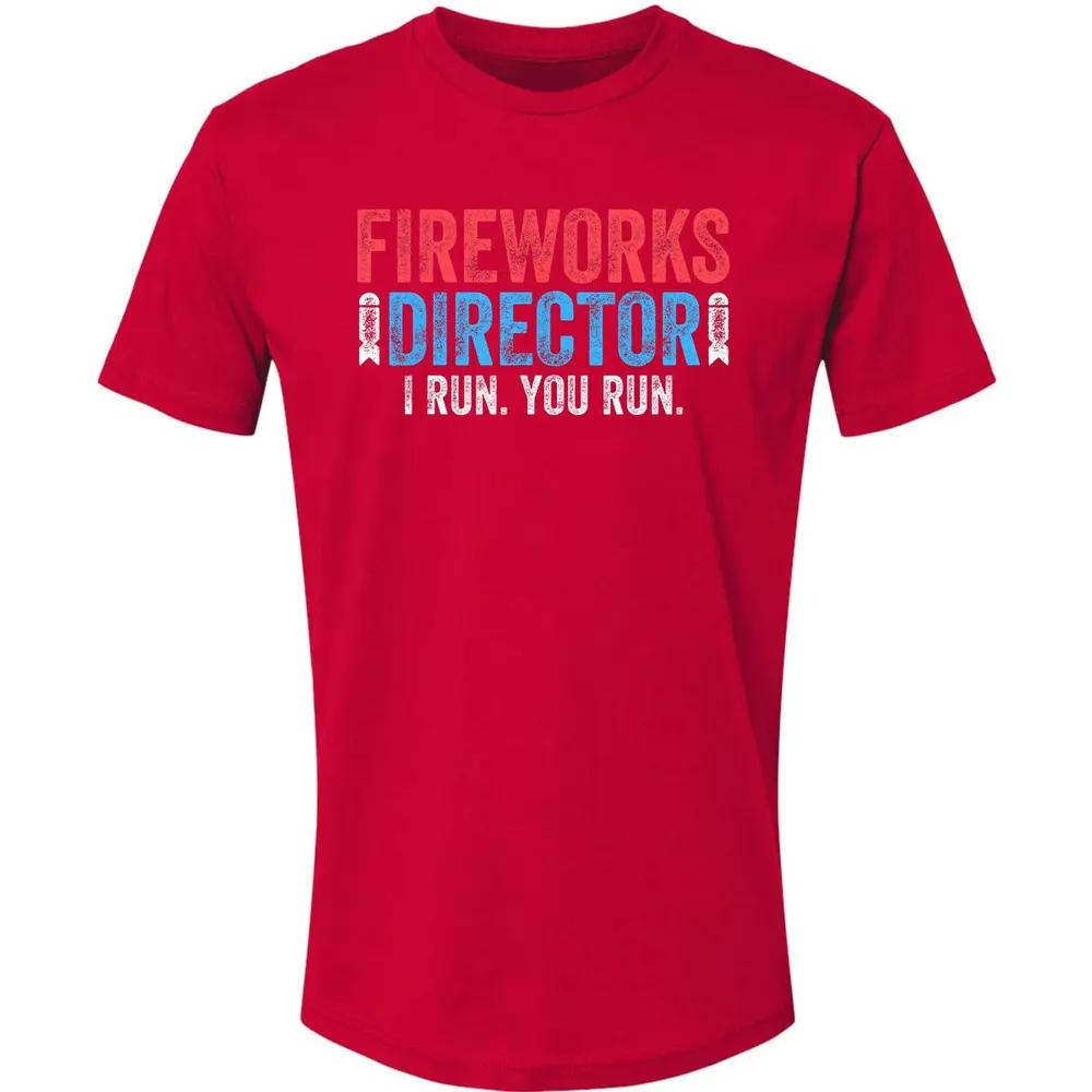 Fireworks Director  4th of July Gif Premium Unisex T-shirt - 6