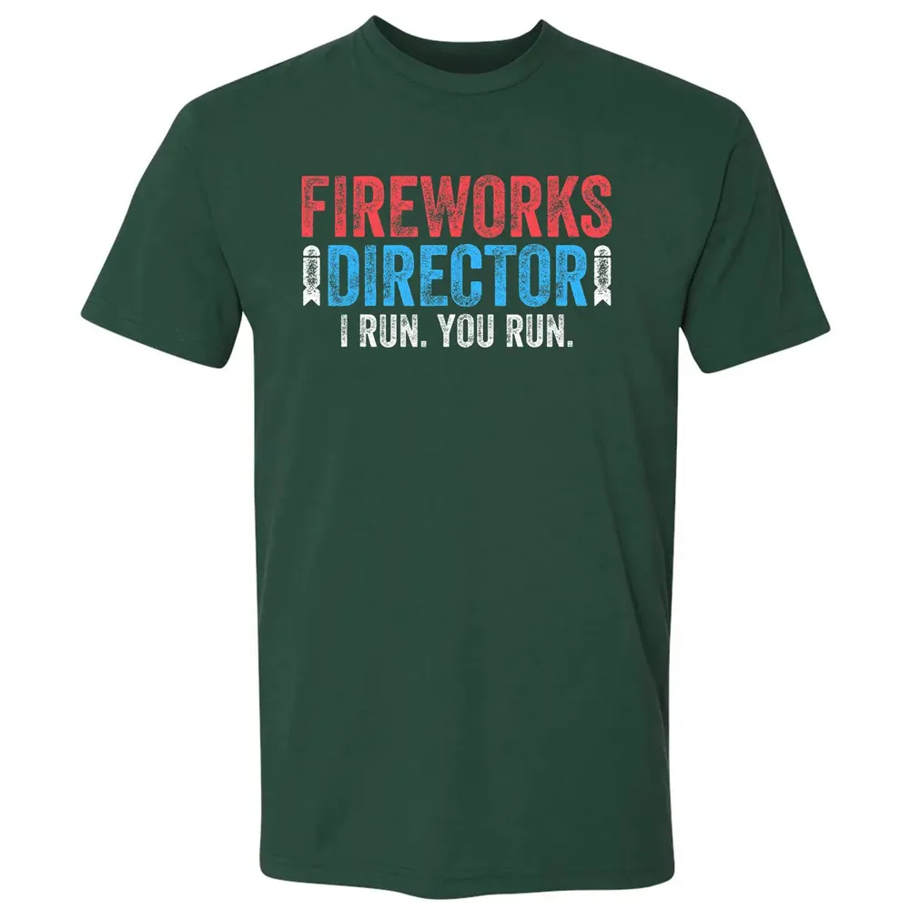 Fireworks Director  4th of July Gif Premium Unisex T-shirt - 12