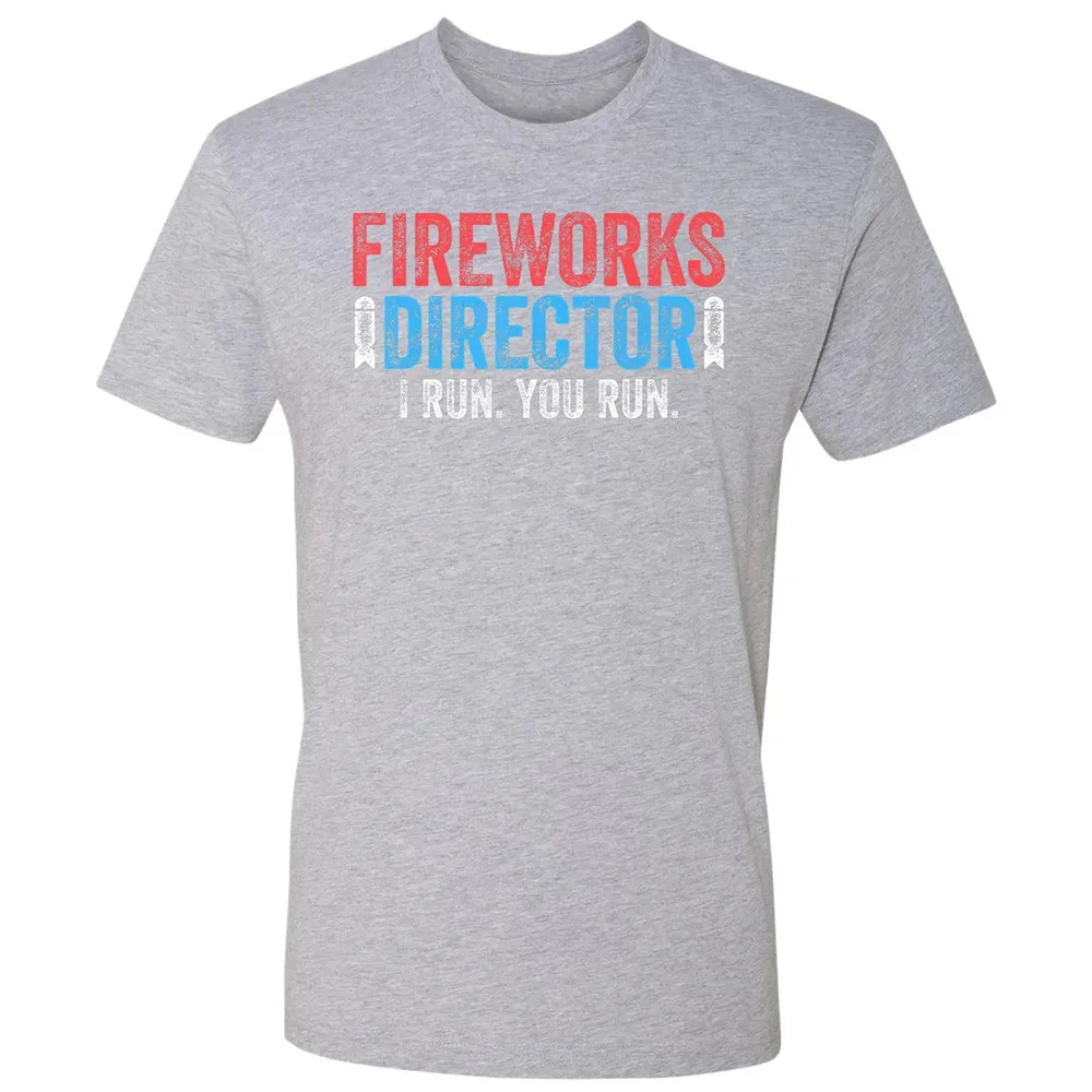 Fireworks Director  4th of July Gif Premium Unisex T-shirt - 9